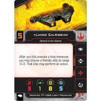 Lando Calrissian, General of the Alliance | Modified YT-1300 Light Freighter (Unique)