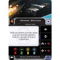General Grievous, Ambitious Cyborg | Belbullab-22 Starfighter (Unique)
