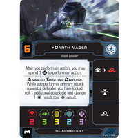 Darth Vader, Black Leader | TIE Advanced (Unique)