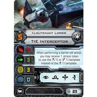 Lieutenant Lorrir | TIE Interceptor (Unique)